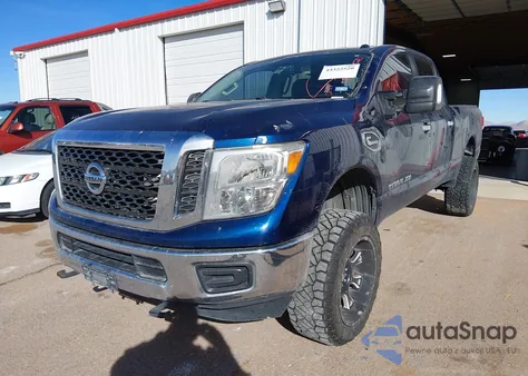 2017 Nissan Titan Xd Sv Diesel из США, поврежденный, VIN 1N6BA1F32HN558988